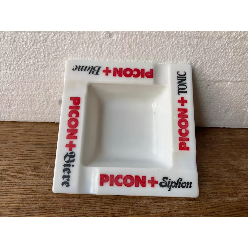 CENDRIER PICON  13CM X13CM