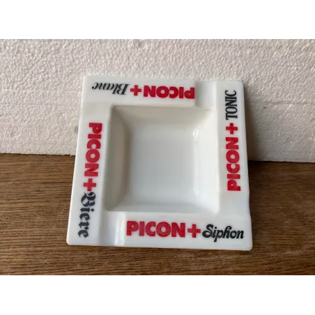 CENDRIER PICON  13CM X13CM