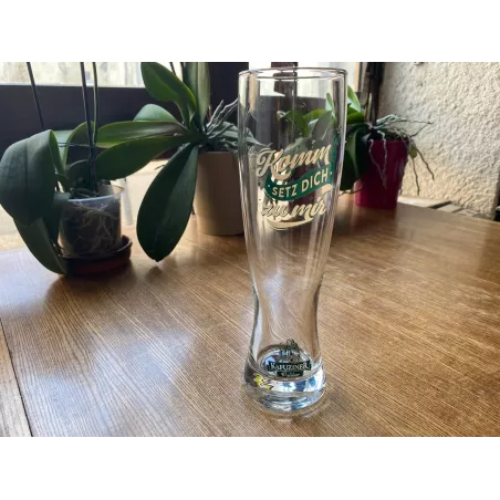 1 VERRE  KAPUZINER 50CL HT 25CM