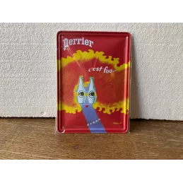 TOLE PERRIER  C'EST  FOU  21CM X15CM  EDITIONS CLOUET