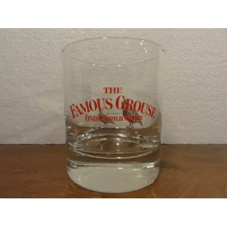 6 VERRES WHISKY THE FAMOUS GROUSE