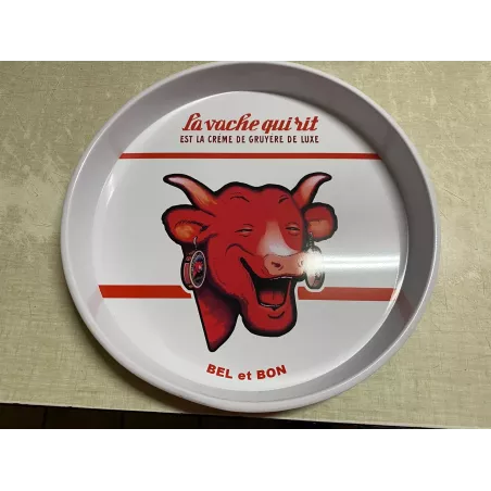 PLATEAU LA VACHE QUI RIT  DIAMETRE 29CM