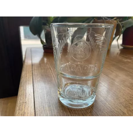 6 VERRES BACARDI  35CL HT 12CM