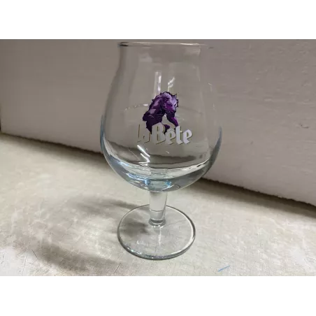 6 VERRES  LA BETE  25/33CL HT 15.50CM