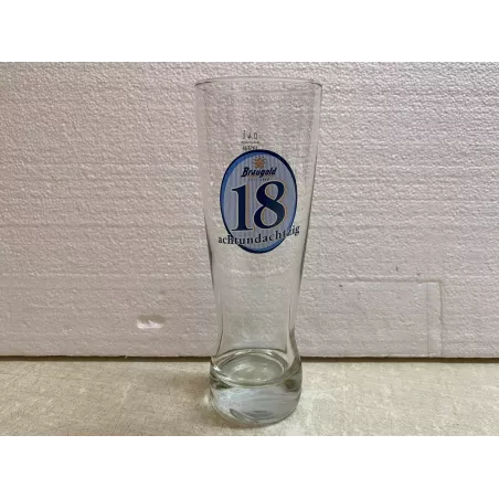 1 VERRE BRAUGOLD  40CL HT 21.20CM