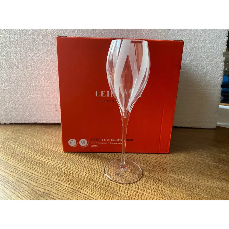 6 FLUTES  CHAMPAGNE  TSARINE 17CL