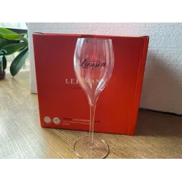 6 FLUTES CHAMPAGNE  LANSON 16CL HT 19.30CM