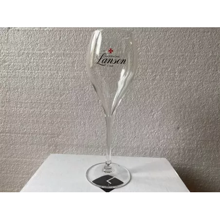 6 FLUTES CHAMPAGNE  LANSON 18CL HT 19.90CM