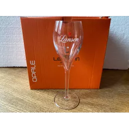 6 FLUTES CHAMPAGNE  LANSON  16CL HT 19.30CM