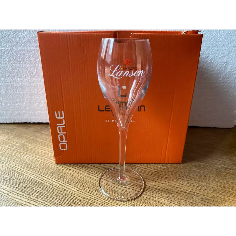 6 FLUTES CHAMPAGNE LANSON 16CL HT 19.30CM 6 FLUTES CHAMPAGNE LANSON 16CL HT 19.30CM