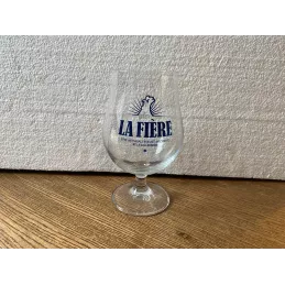 1 VERRE  LA FIERE  25/33CL  HT 15.40CM