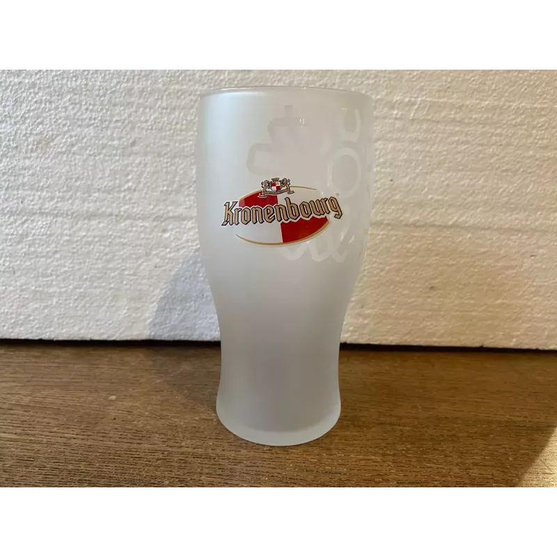 6 VERRES KRONENBOURG 50CL SUPER FRESH  HT 16CM