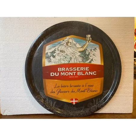 PLATEAU BRASSERIE DU MONT BLANC  DIAMETRE 42CM