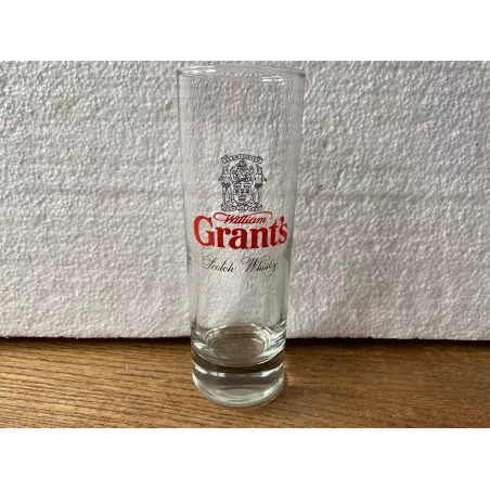 6 VERRES GRANT'S WILLIAM  TUBO 22CL HT 15.20CM