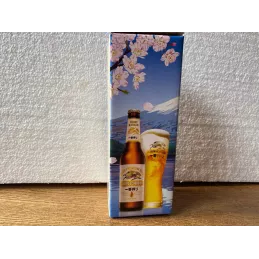 6 VERRES KIRIN  ICHIBAN 25CL HT 17.50CM