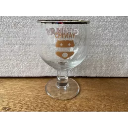 6 VERRES CHIMAY  33CL COLLECTOR  LOGO DORE