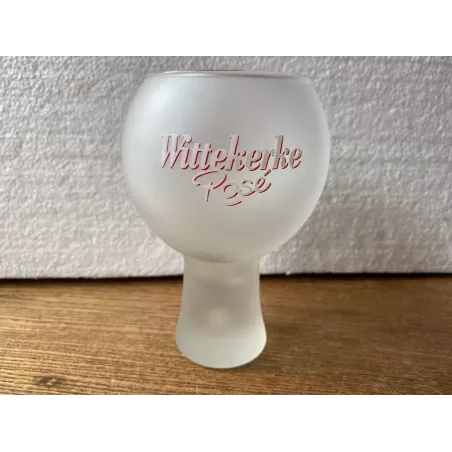 6 VERRES WITTEKERKE  ROSE  25CL HT 13.80CM