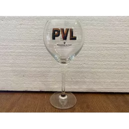1 VERRE PVL BRASSERIE DU PAVE  25/33CL HT 21.80CM