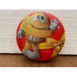 1 BOITE M&M'S  DIAMETRE 19CM