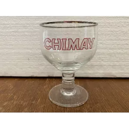 6 VERRES CHIMAY  25CL HT 13.20CM