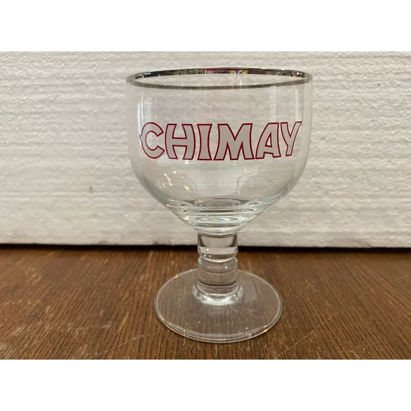 6 VERRES CHIMAY 25CL HT 13.20CM 6 VERRES CHIMAY 25CL HT 13.20CM