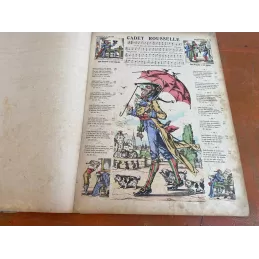 LIVRE IMAGERIE D'EPINAL  40CM X30CM
