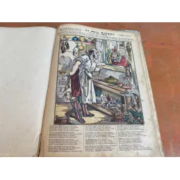 LIVRE IMAGERIE D'EPINAL  40CM X30CM