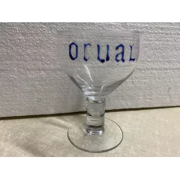 1 VERRE ORVAL EMAILLE HT 15.40CM