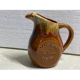 PICHET CLAQUESIN  CALVADOS  OGEVAL HT 17.50CM PICHET CLAQUESIN  CALVADOS  OGEVAL HT 17.50CM