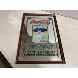 MIROIR  COCA-COLA   32CM X22CM