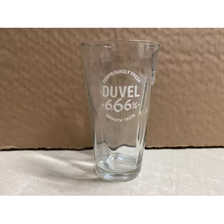 1 VERRE DUVEL EMAILLE 33CL HT 15.50CM NOUVEAU MODELE
