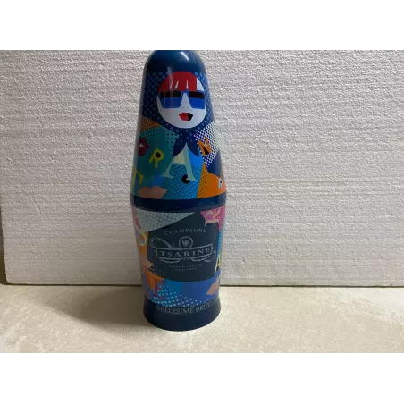 BOITE CHAMPAGNE  TSARINE  HT 35CM