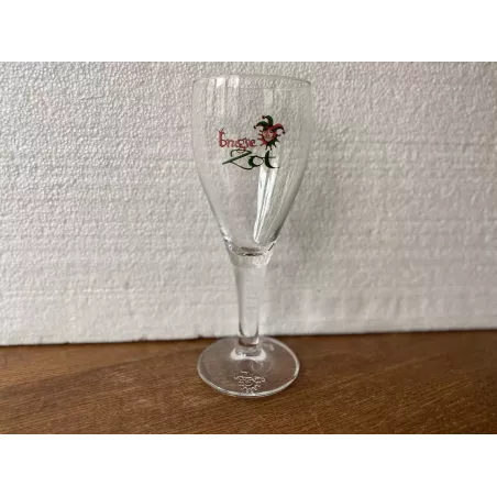 1 VERRE BRUGSE  ZOT 20CL HT 20CM
