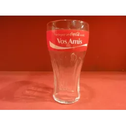 1 VERRE COCA-COLA 37CL  VOS AMIS 