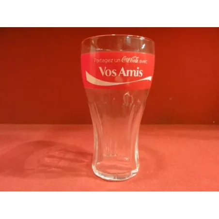 1 VERRE COCA-COLA 37CL  VOS AMIS 