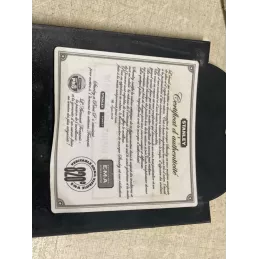 THERMOMETRE EMAILLE  STANLEY-POINT P  HT 44.50CM X10CM