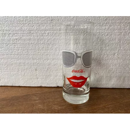 1 VERRE COCA-COLA  COLLECTOR 30CL  ANNEE 1991 HT 16CM