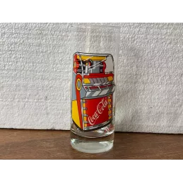 1 VERRE COCA-COLA  COLLECTOR 30CL  ANNEE 1991 HT 16CM