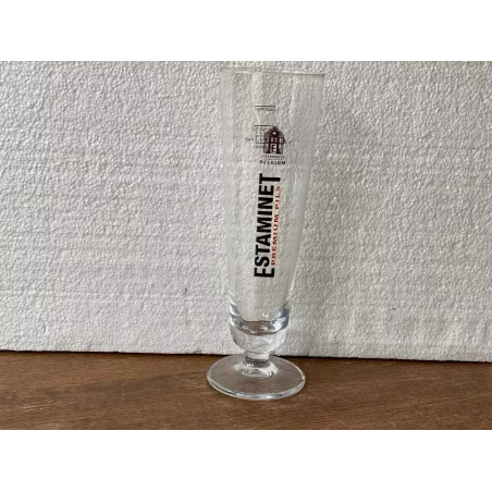 6 VERRES  ESTAMINET PREMIUM PILS 25CL HT 21.20CM