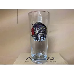 6 VERRES  SLASH  50CL  HT 19.20CM BRASSERIE LA LICORNE