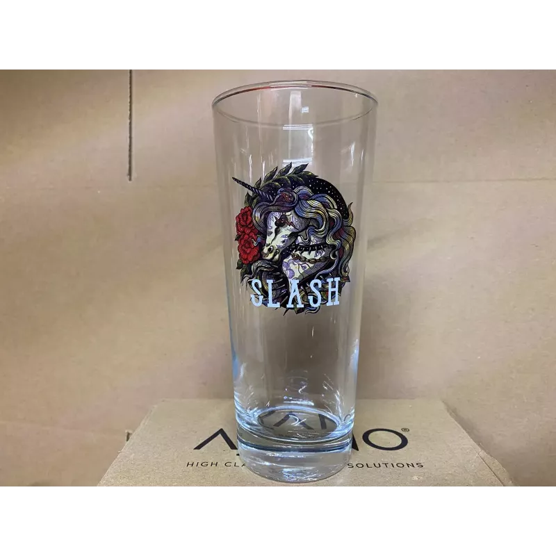6 VERRES  SLASH  50CL  HT 19.20CM BRASSERIE LA LICORNE