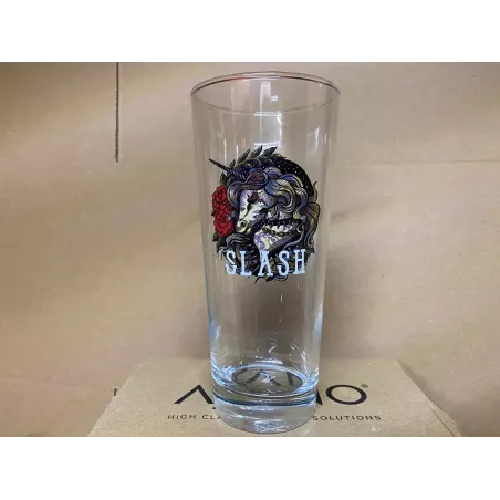 6 VERRES  SLASH  50CL  HT 19.20CM BRASSERIE LA LICORNE