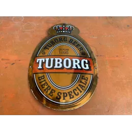 1 PLAQUE EMAILLEE BOMBEE TUBORG 1 PLAQUE EMAILLEE BOMBEE TUBORG