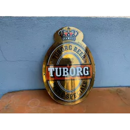 1 PLAQUE EMAILLEE BOMBEE TUBORG 1 PLAQUE EMAILLEE BOMBEE TUBORG