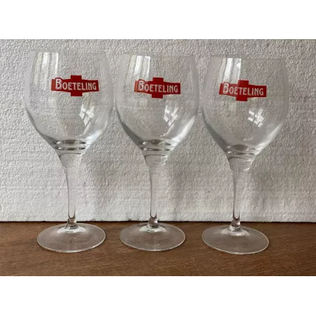 3 VERRES  BOETELING 25CL  HT 20.50CM
