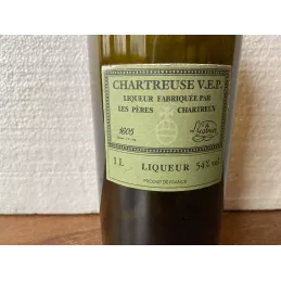 1 BOUTEILLE CHARTREUSE  VEP VIDE 1 BOUTEILLE CHARTREUSE  VEP VIDE