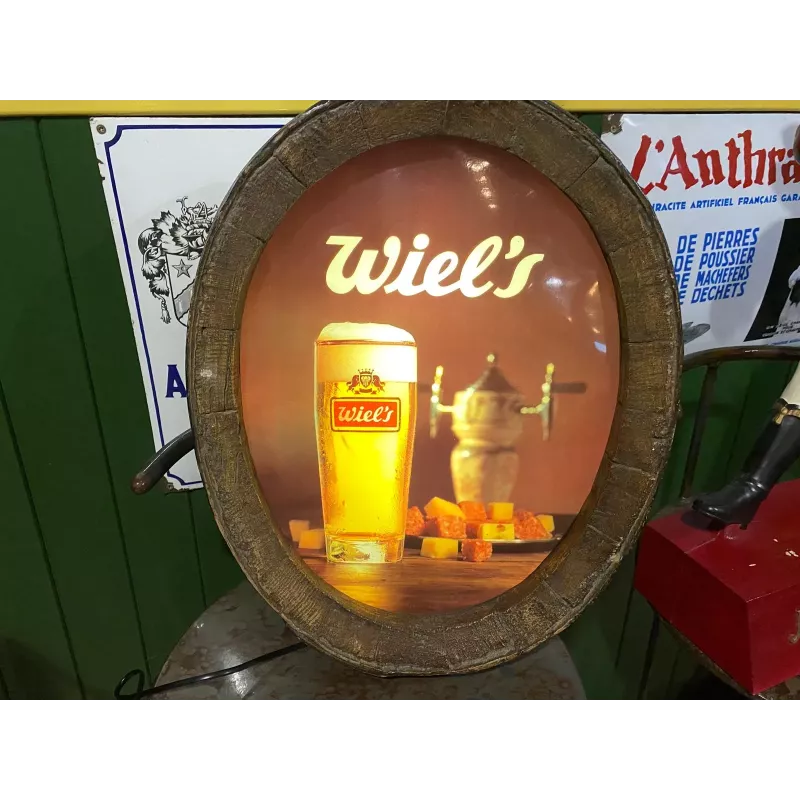 ENSEIGNE  WIEL'S  52CM X42CM ENSEIGNE  WIEL'S  52CM X42CM