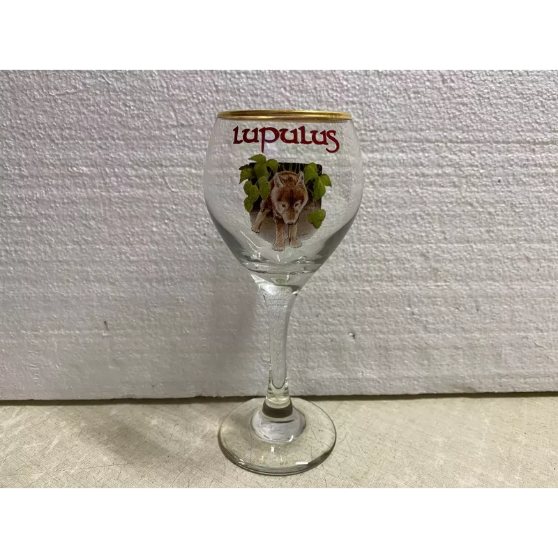 1 VERRE LUPULUS 15CL HT 17.50CM