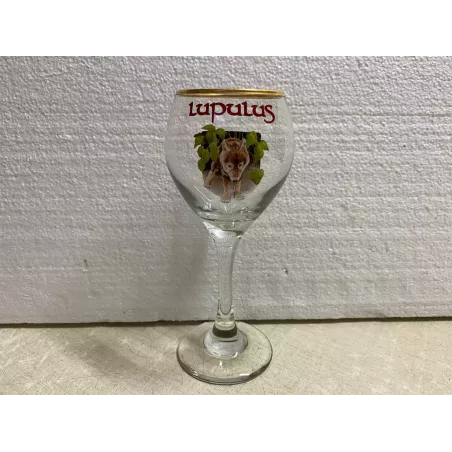 1 VERRE LUPULUS 15CL HT 17.50CM