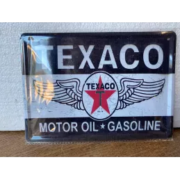 TOLE  TEXACO 21CM X15CM